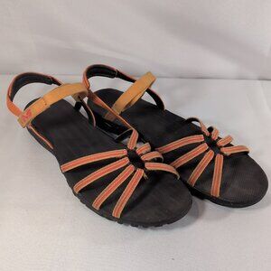 Teva Kayenta Womens 11 Adjustable Strap Sandals 6310 Orange Waterproof Shoes